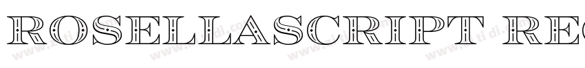 RosellaScript Regula字体转换